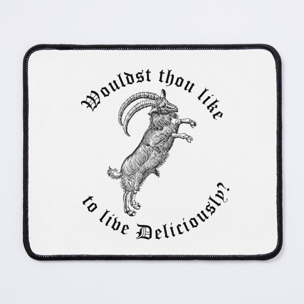 Item preview, Black Phillip: Wouldst Thou Like To Live Deliciously? (Shaded version) designed and sold by Suspiria96.