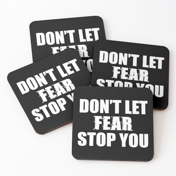 Item preview, DON'T LET FEAR STOP YOU designed and sold by AnaelDraw.