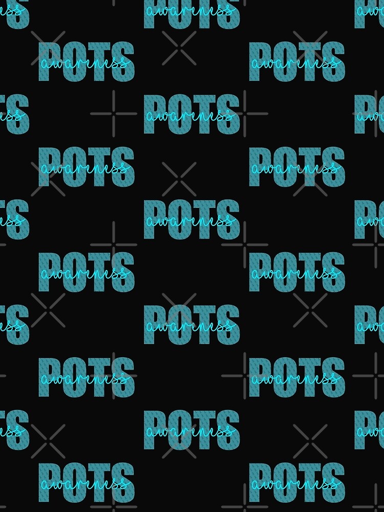 "POTS Ribbon Awareness" Tshirt by purrfectpixx Redbubble