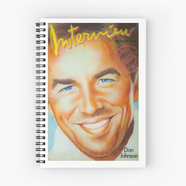Item preview, Don Johnson- Interview Magazine Retro Art designed and sold by Neon Pop Shop.