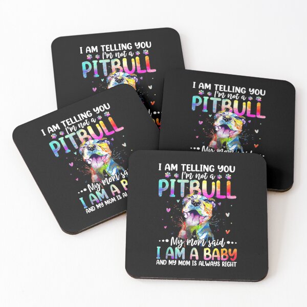 Item preview, I Am Telling You I'm Not A Pitbull, Funny Pitbull Mom  designed and sold by wowart4u.