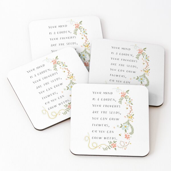 Item preview, Thoughts Garden Poem - Sweet Poems designed and sold by FoundedInJesus.
