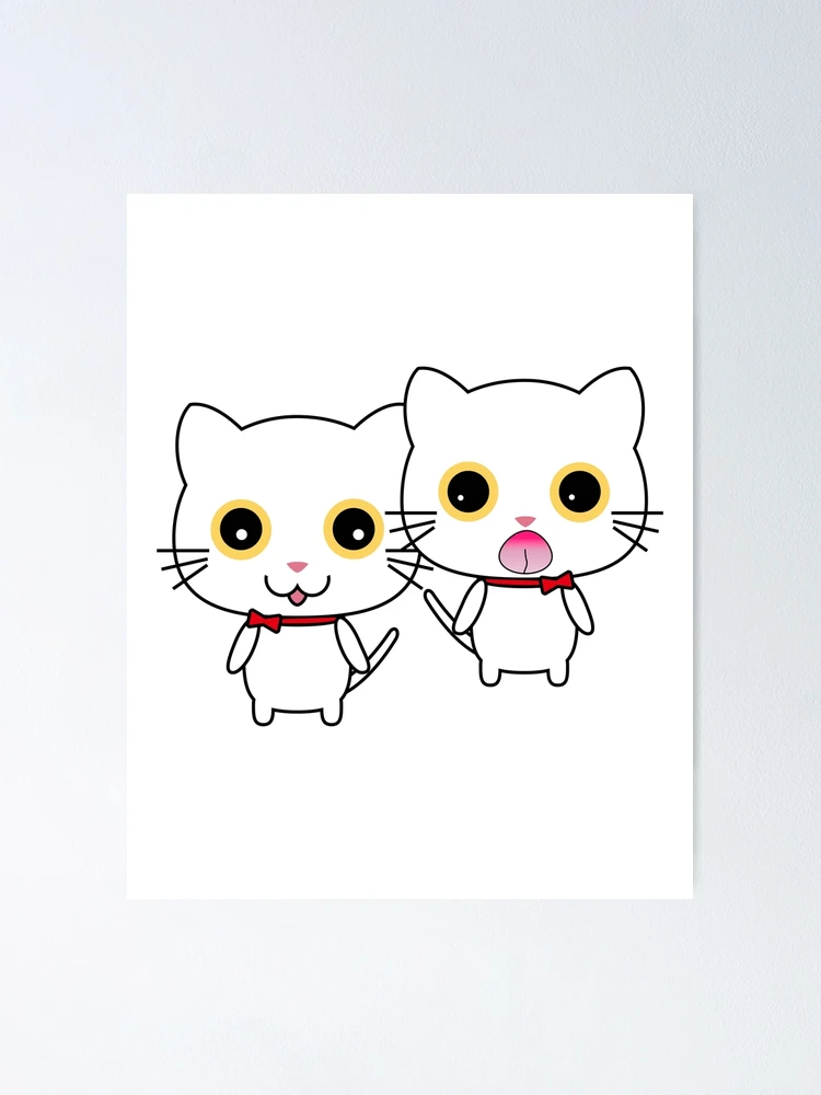 Thumbnail 1 of 3, Poster, Popcat designed and sold by LRGraphics.