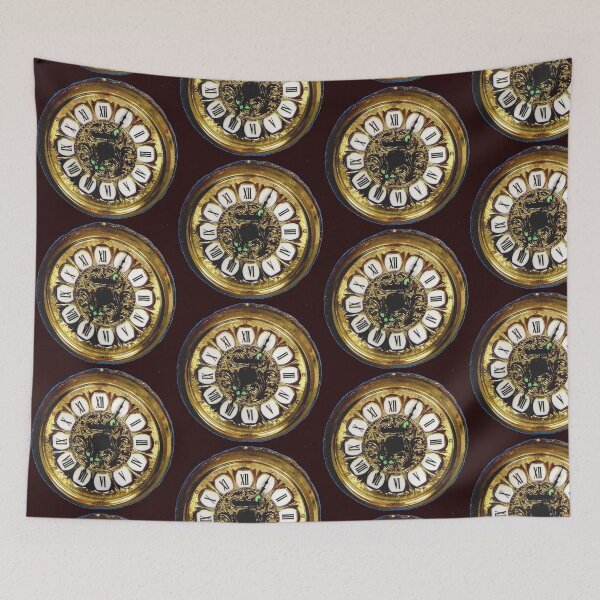 Item preview, Clock time hours minutes by GM Design past future designed and sold by G-M-Designs.