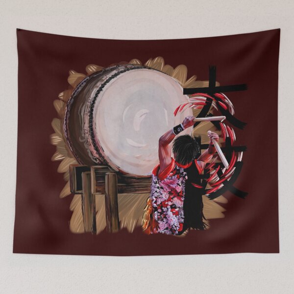 Item preview, Japanese Taiko Drumming designed and sold by asprse.