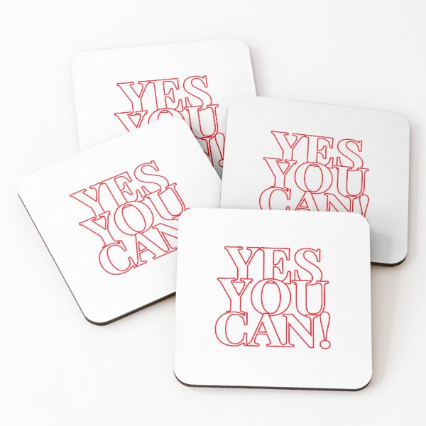 Item preview, Yes You Can Inspirational Quote Positive designed and sold by Zuuag.