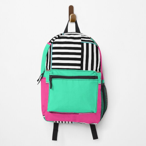 Item preview, Belted: Pink + Teal + Black & White designed and sold by ArtInLifestyle.