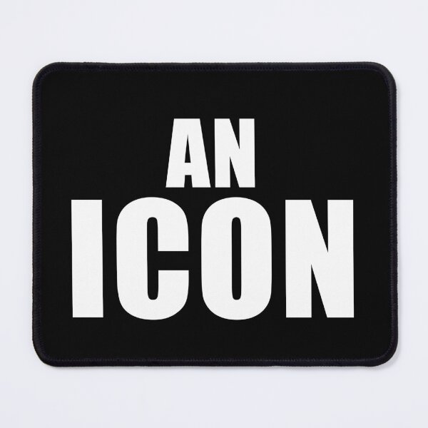 Item preview, An Icon (Black) designed and sold by quoteedesigns.