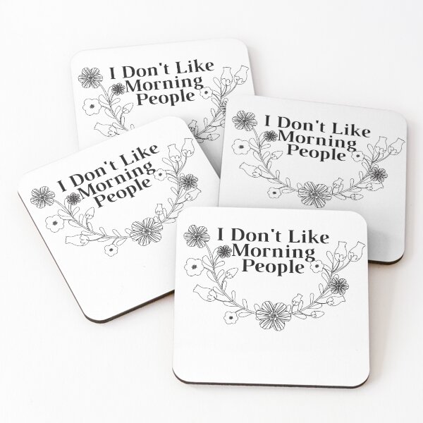 Artikelvorschau, Ich mag keine Morgenmenschen oder Morgenmenschen oder Menschen entworfen und verkauft von Stylish-choice.