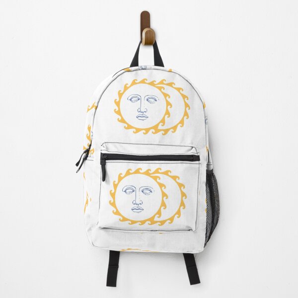 Item preview, Sun Face Moon Yellow Retro designed and sold by Inogitna Designs.