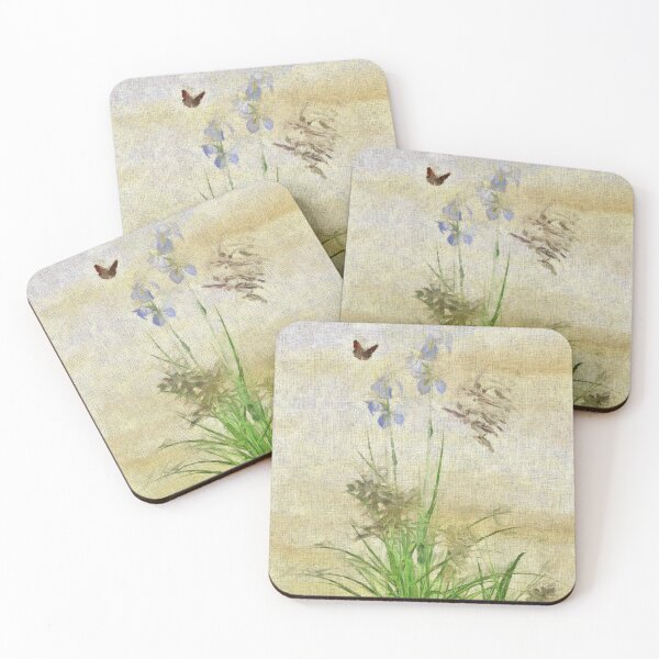 Item preview, Iris and grass with butterfly designed and sold by SilvioJust.