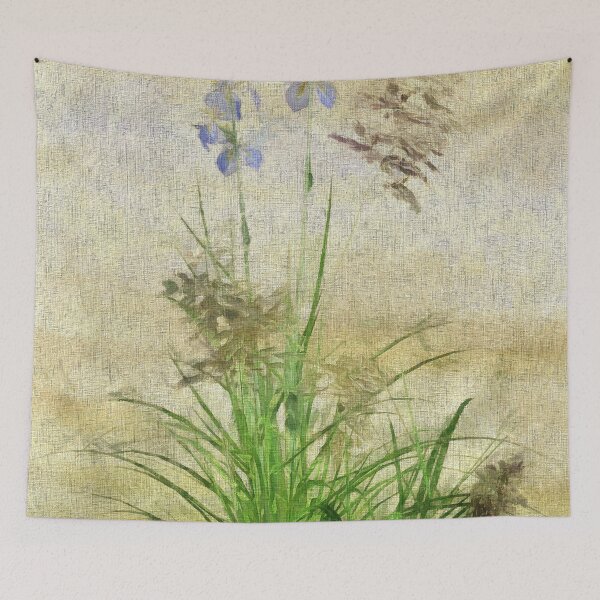 Item preview, Iris and grass with butterfly designed and sold by SilvioJust.