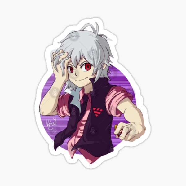 Ensky Beyblade Burst Stickers - Dual Layer Series 2 - No. 52 - Shu Kurenai