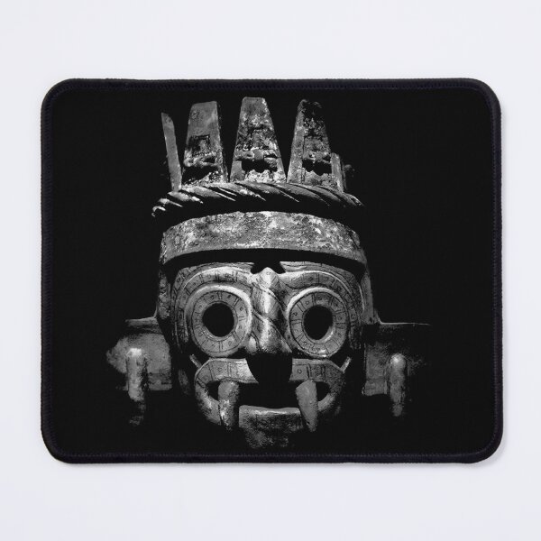 Item preview, Tlaloc Face Aztec God designed and sold by signsandsymbols.