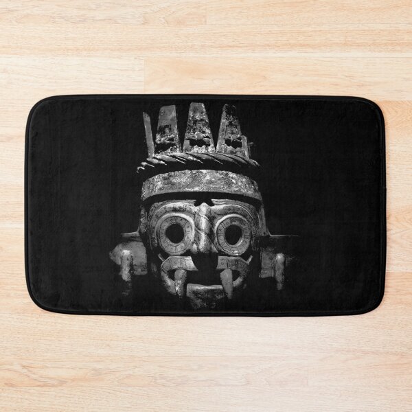 Item preview, Tlaloc Face Aztec God designed and sold by signsandsymbols.