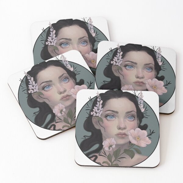 Item preview, Flora art nouveau - Goddess  designed and sold by Bekka Luna.