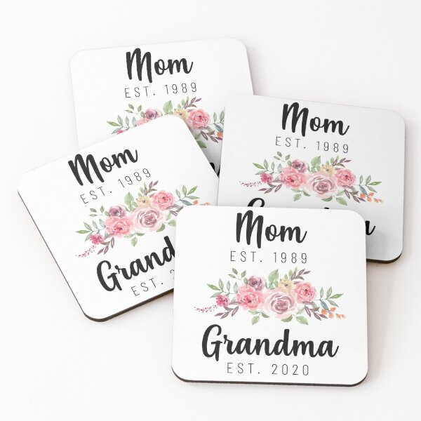 Item preview, Personalized Gifts For New Grandma - Mom est Grandma est 2021 - Pregnancy Announcement Gift For Grandma designed and sold by SuchGiftsCo.