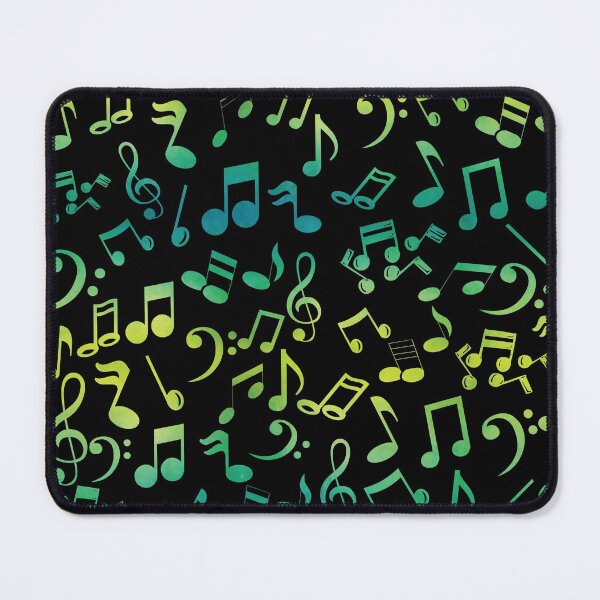 Item preview, Yellow And Green Music Notes  designed and sold by Primroaddesigns.