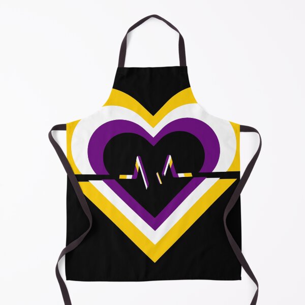 Item preview, Pride Flag Hearts - Non-binary designed and sold by thesassypanda.