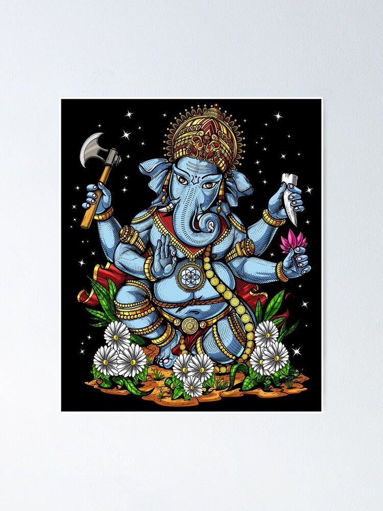 Hindu Götter Ganesh Zeichnungen