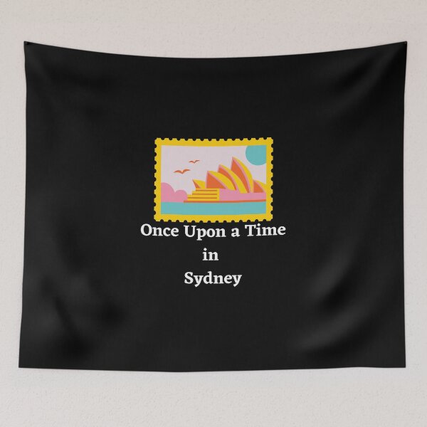 Item preview, Once Upon a Time in Sydney - Black designed and sold by ActRightToday.
