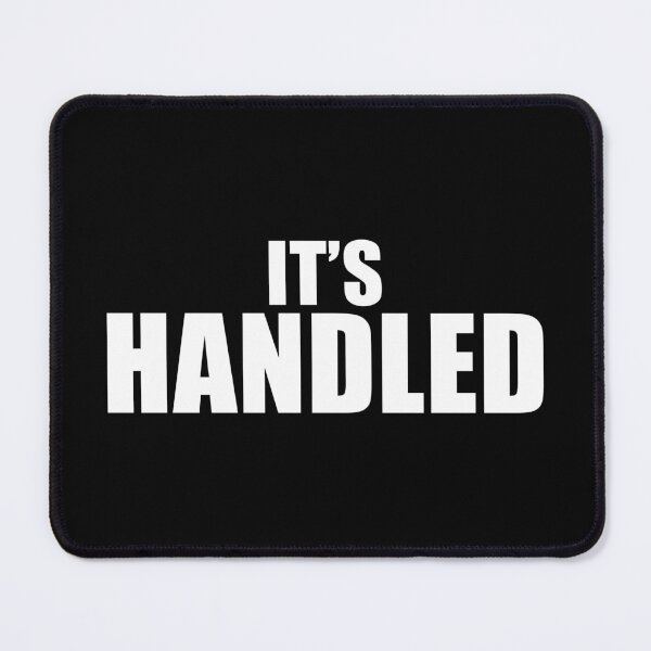 Item preview, It's Handled (Black) designed and sold by quoteedesigns.