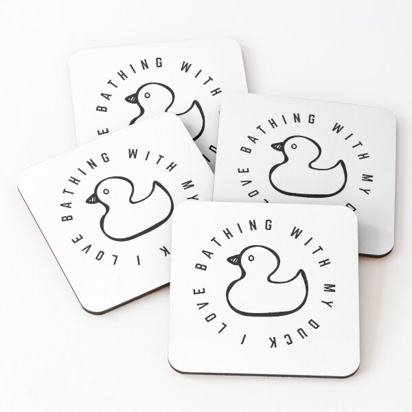 Item preview, I Love Bathing With My Duck designed and sold by GasconyPassion.