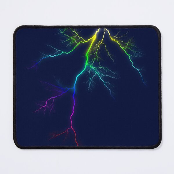 Item preview, Lightning Bright Colorful thunder and lightning designed and sold by Handstand365.