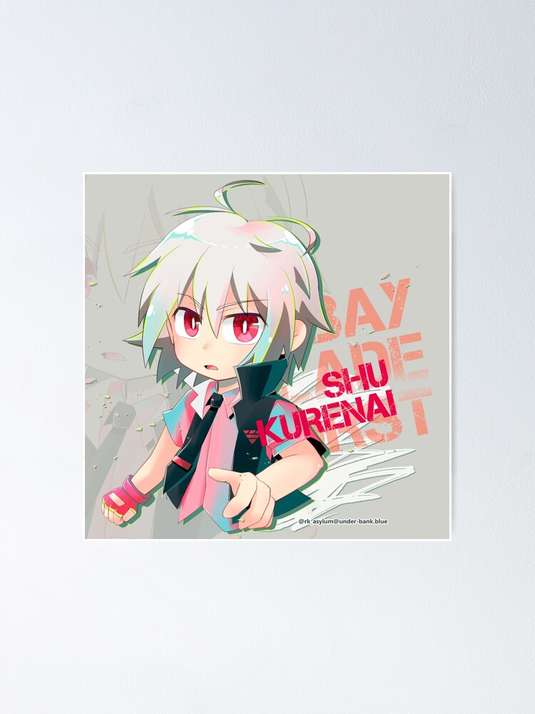 Shu Kurenai from Beyblade Burst - Beyblade Burst - Posters and Art Prints