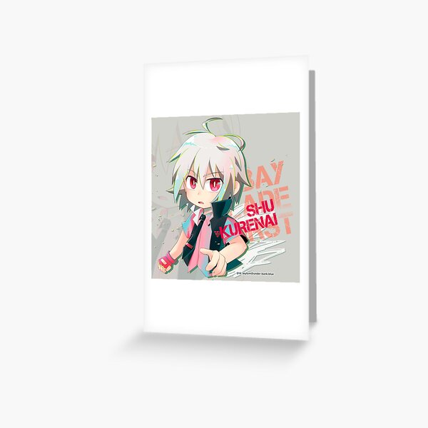 Shu Kurenai - Beyblade Greeting Card by Nayori