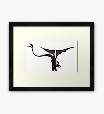 Toothless Framed Print