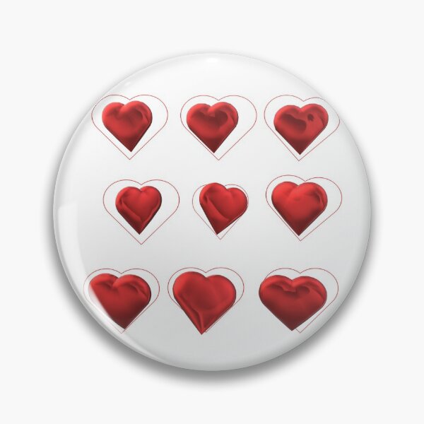 Item preview, hearts red designed and sold by miaterinka.