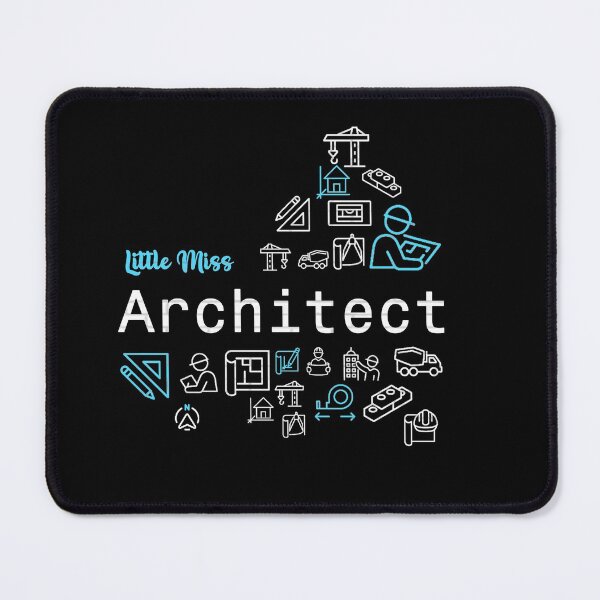 Item preview, Little Miss Architect - Cute construction designed and sold by Archi-Store.