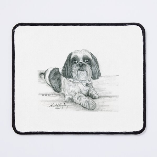 Item preview, Shih tzu commission drawing designed and sold by chstudios.