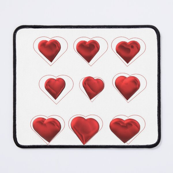 Item preview, hearts red designed and sold by miaterinka.