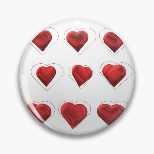 Item preview, hearts red designed and sold by miaterinka.