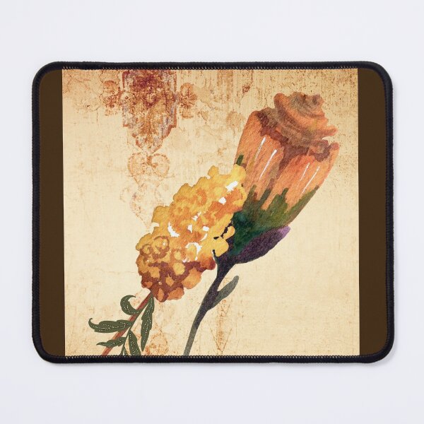 Item preview, Antique Cottagecore Style Distressed Floral Design designed and sold by EarthArtDesigns.
