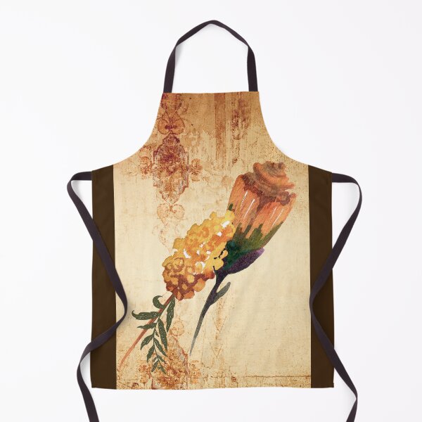Item preview, Antique Cottagecore Style Distressed Floral Design designed and sold by EarthArtDesigns.