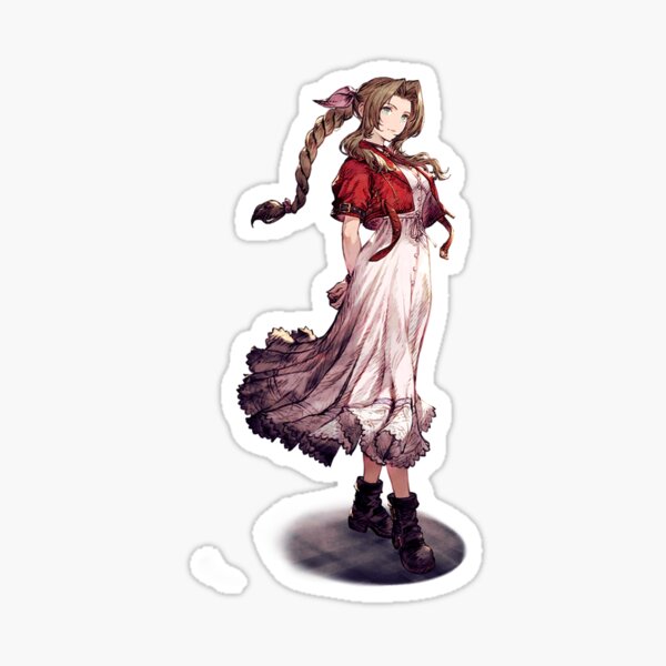 Item preview, Aerith - War of the Visions: Final Fantasy Brave Exvius - Character Summon Official Artwork designed and sold by Krimsy.