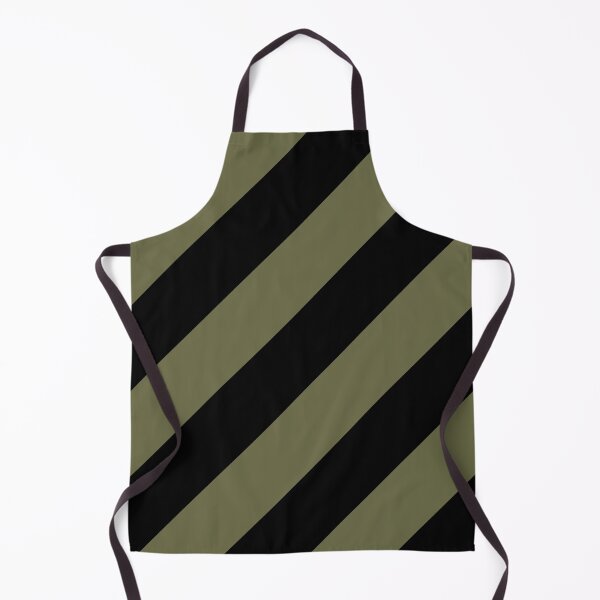 Item preview, Dark Green and Black Diagonal Stripe Pattern Pairs 2022 Trending Color - Hue - Shade Pantone Olive Branch 18-0527 designed and sold by ColorOfTheYears.