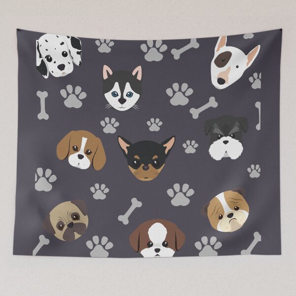 Item preview, Dog Pattern designed and sold by PatiMN.