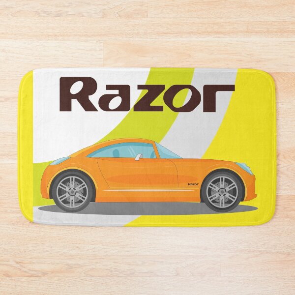 Item preview, Razor. Orange sport car coupe designed and sold by Kdo-it.