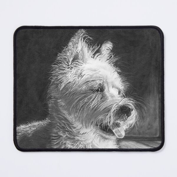 Item preview, Wrigley the Westie Pet Portrait Commission designed and sold by chstudios.