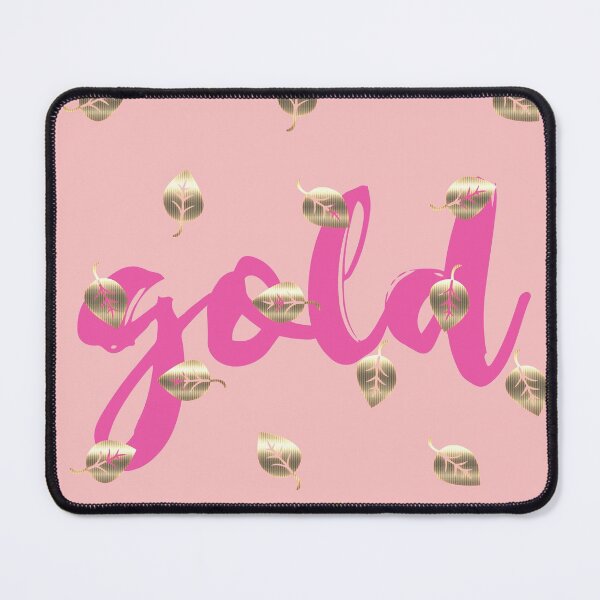 Item preview, Gold Leaf Pattern Linen Look designed and sold by technotext.