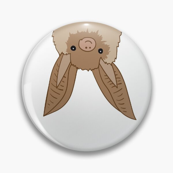 Item preview, Happy Brown long-eared bat designed and sold by MarisG.