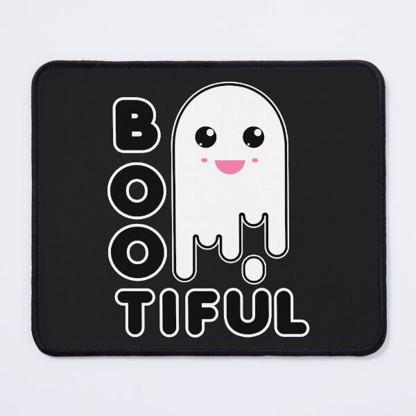 Item preview, Boo-Tiful Kawaii Ghost Funny Adorable Pun designed and sold by AweSoMe Shirts.