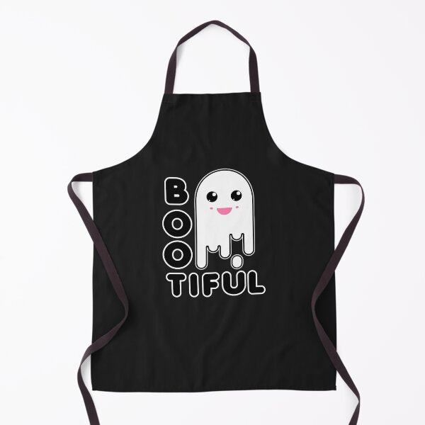 Item preview, Boo-Tiful Kawaii Ghost Funny Adorable Pun designed and sold by AweSoMe Shirts.