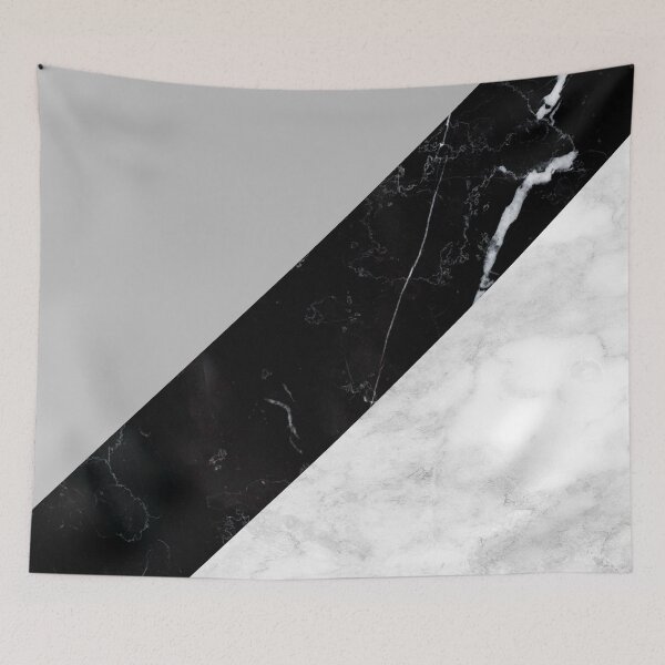 Item preview, Stylish white and black marble gray designed and sold by Seatzy.