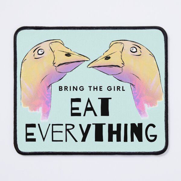 Item preview, Eat Everything - Weird Kinda Creepy Bad Translation designed and sold by raspberry-tea.