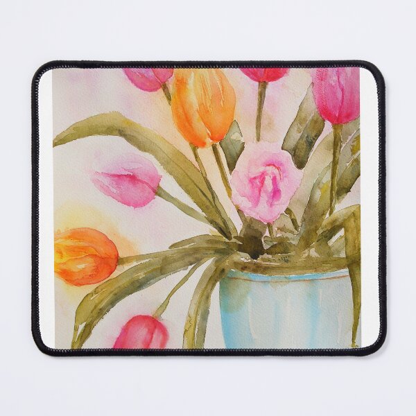 Item preview, Tulips in Blue vase designed and sold by LuciaM.